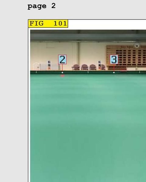 Lanes 2 and 3 of the indoor green, from chapter 2