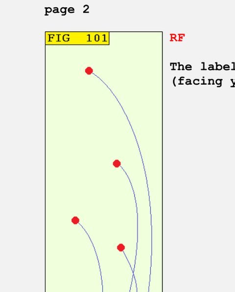 Paths of right-hand forehand throws, from chapter 7